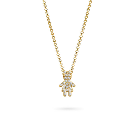 The Fancy Little Muse – Classic | Collier en or jaune 18K – vue produit