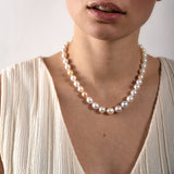 Multicolor freshwater pearls necklace
