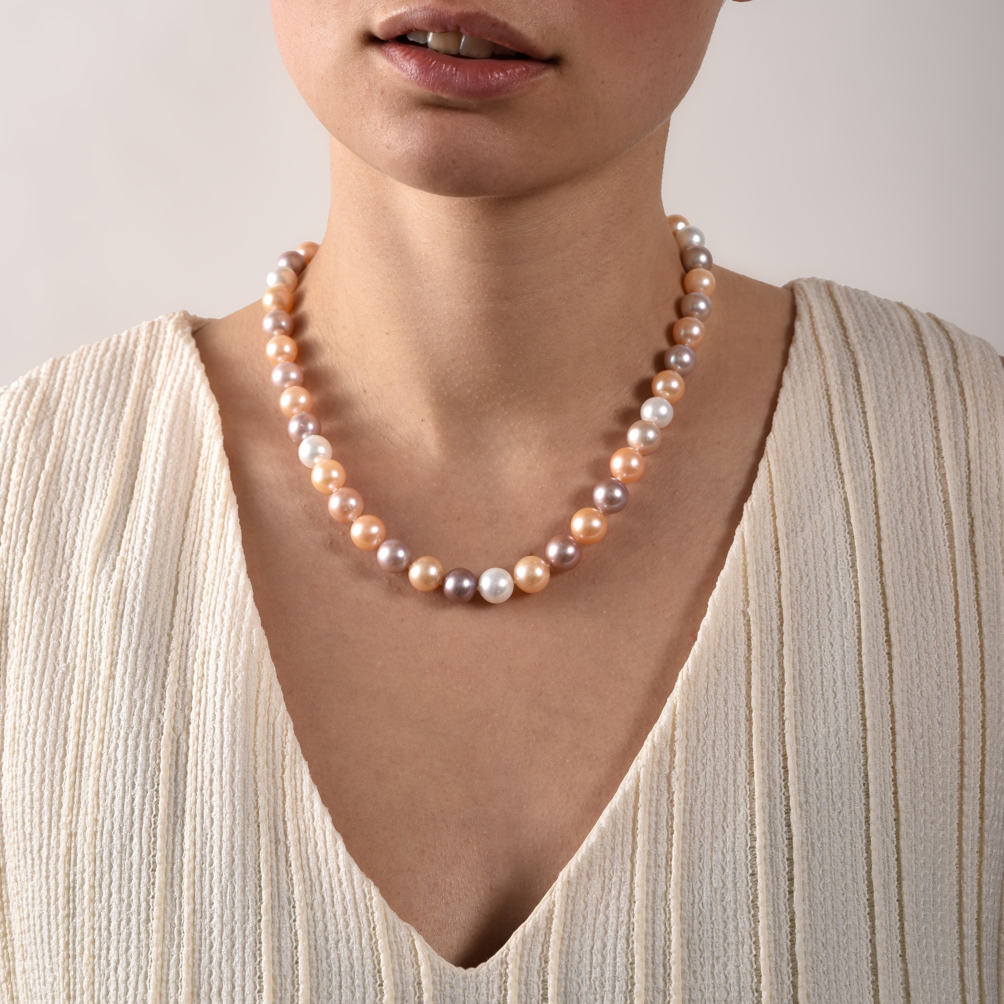 Pink Pearl Necklace