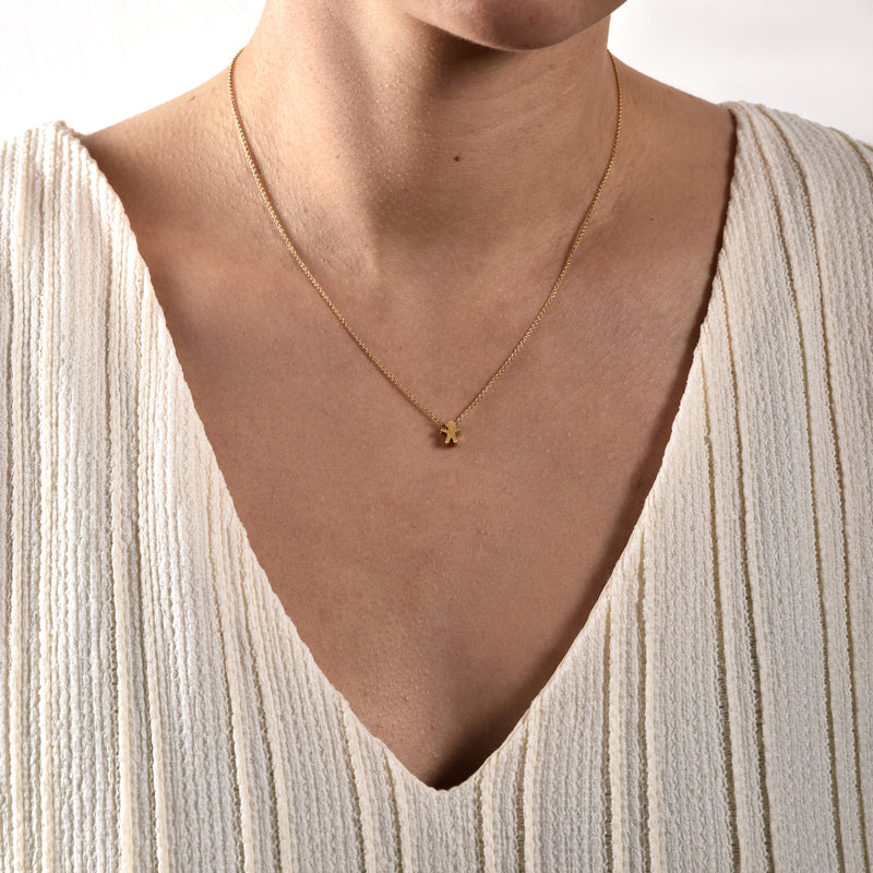 Necklace L'Enfant Soleil M - Yellow Gold 18k