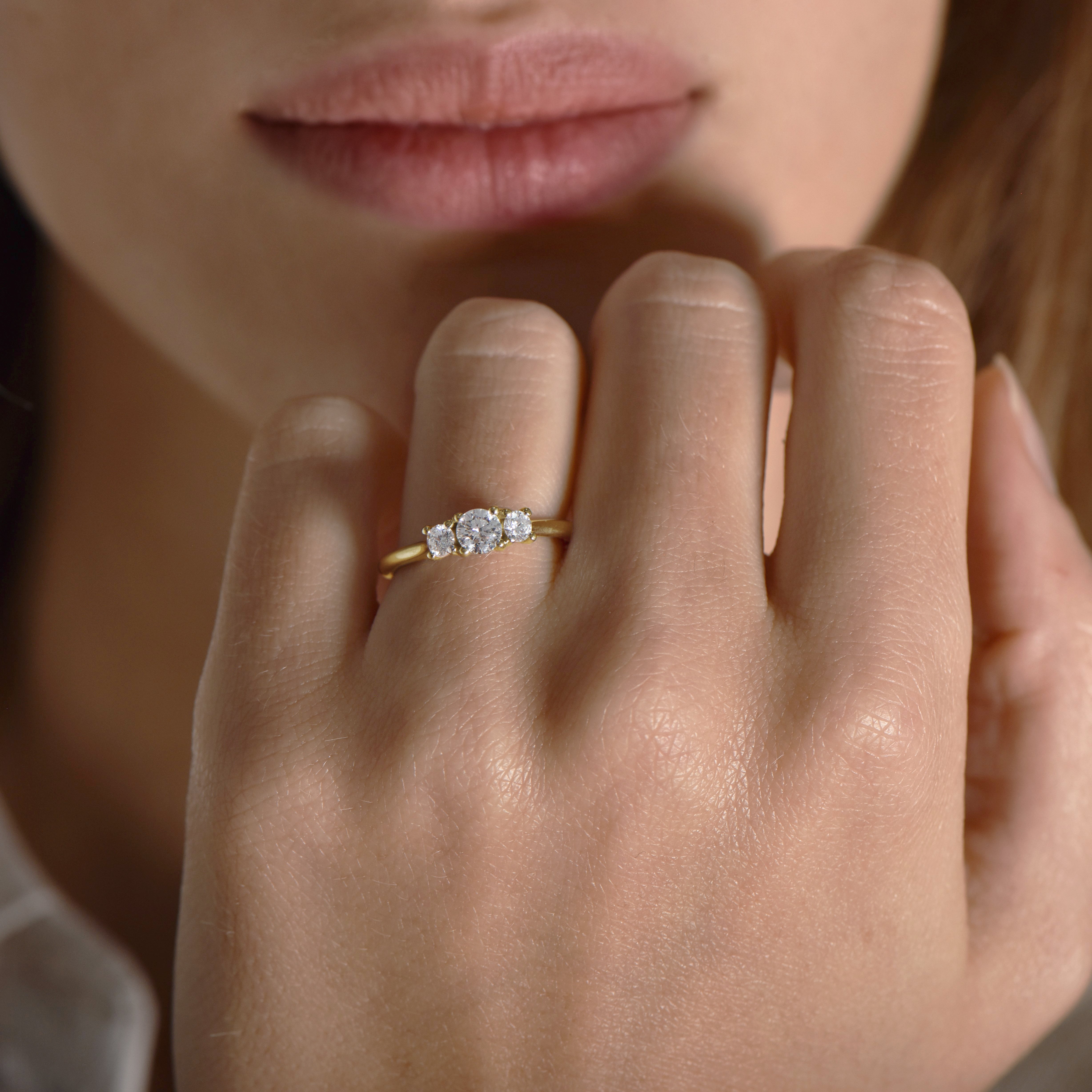 Three Little Birds 0.30 carats - or jaune 18k - AGUADEORO