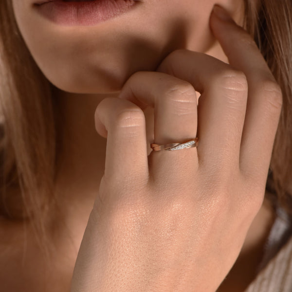 The Fancy Two-Ply Cord - or rouge 18k - AGUADEORO
