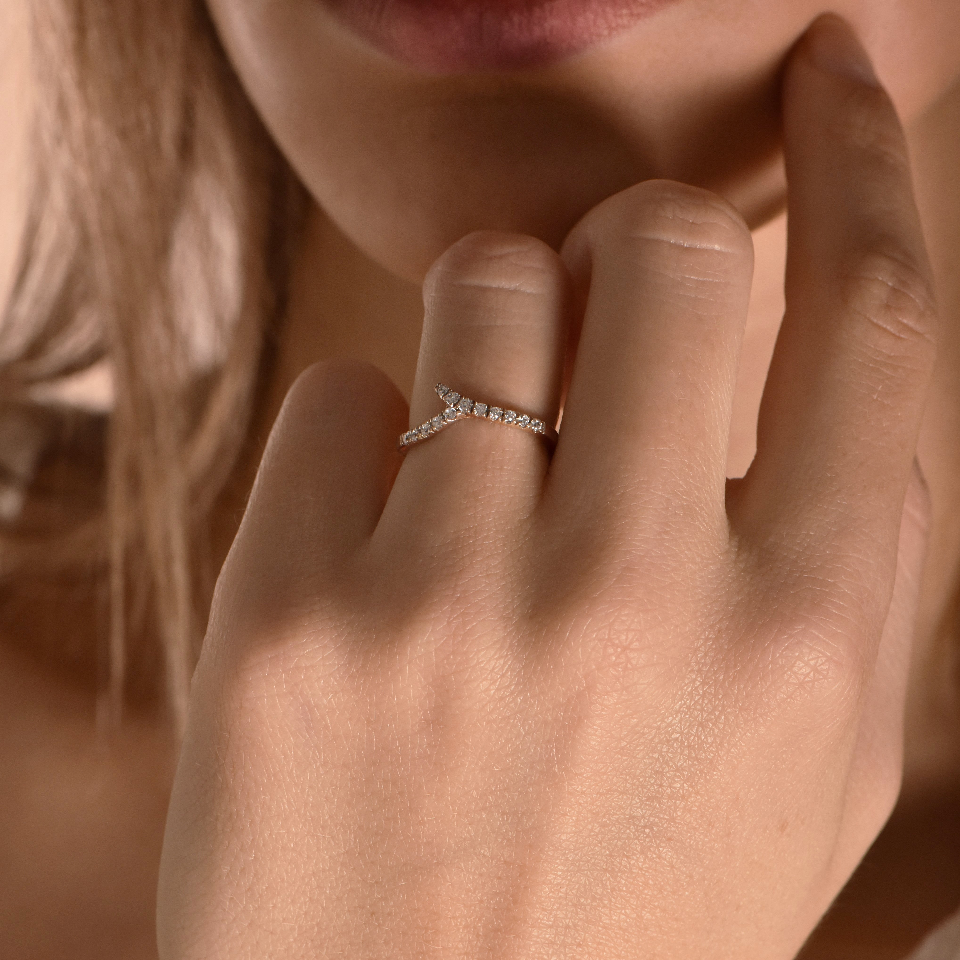 The Infinity Frozen Branch - or rouge 18k - AGUADEORO