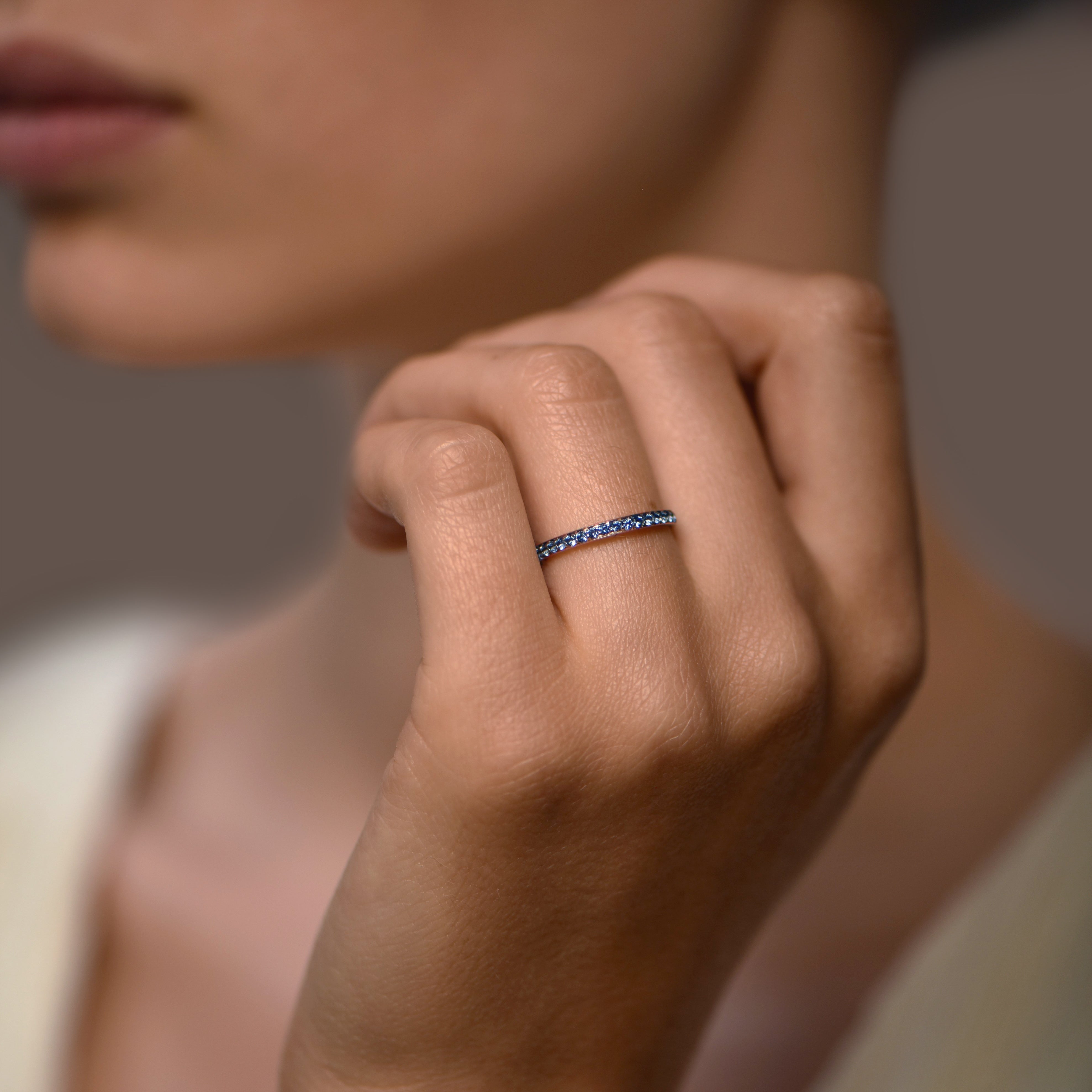 Rainbow Bleu - or rouge 18k - AGUADEORO