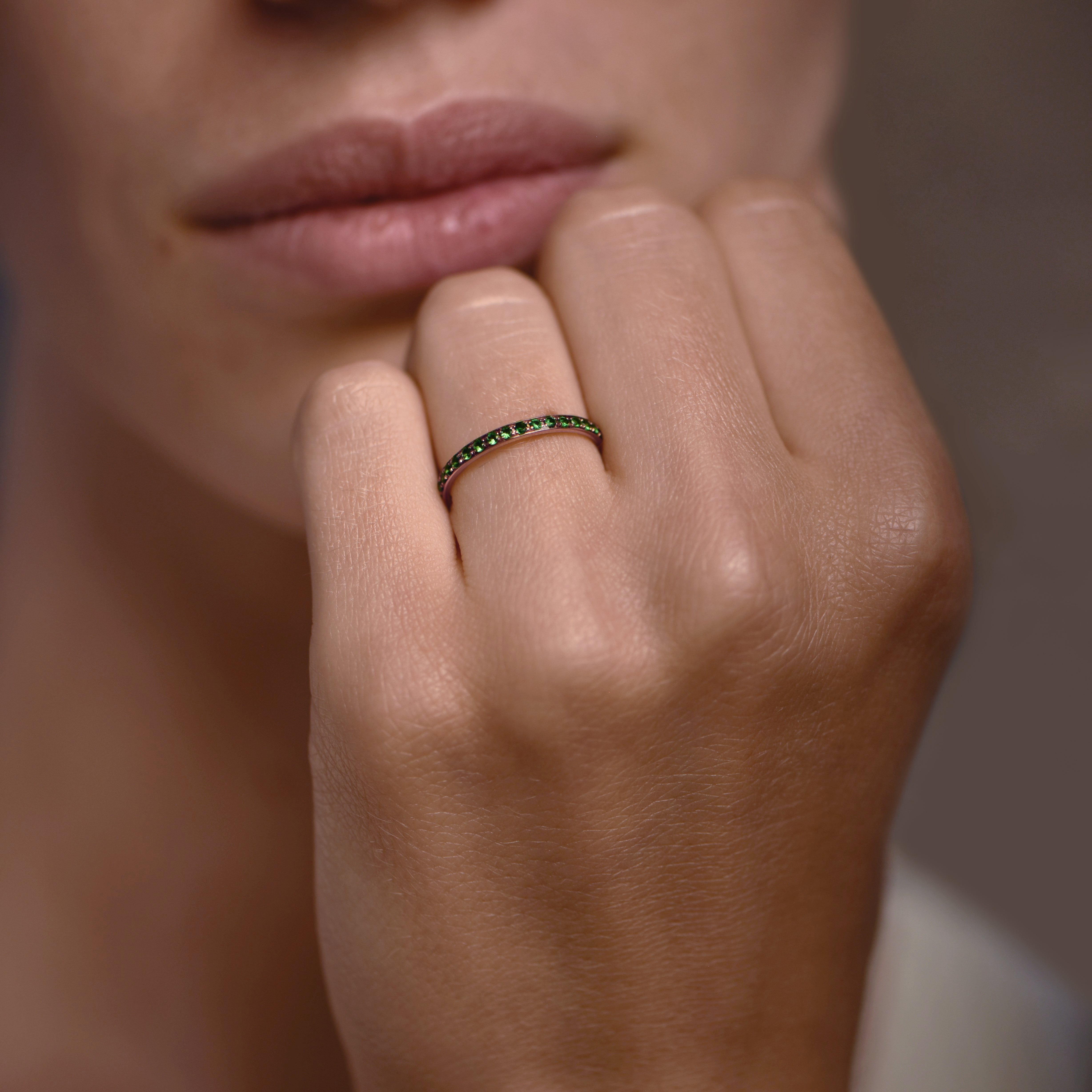 Rainbow Verdure - or rouge 18k - AGUADEORO