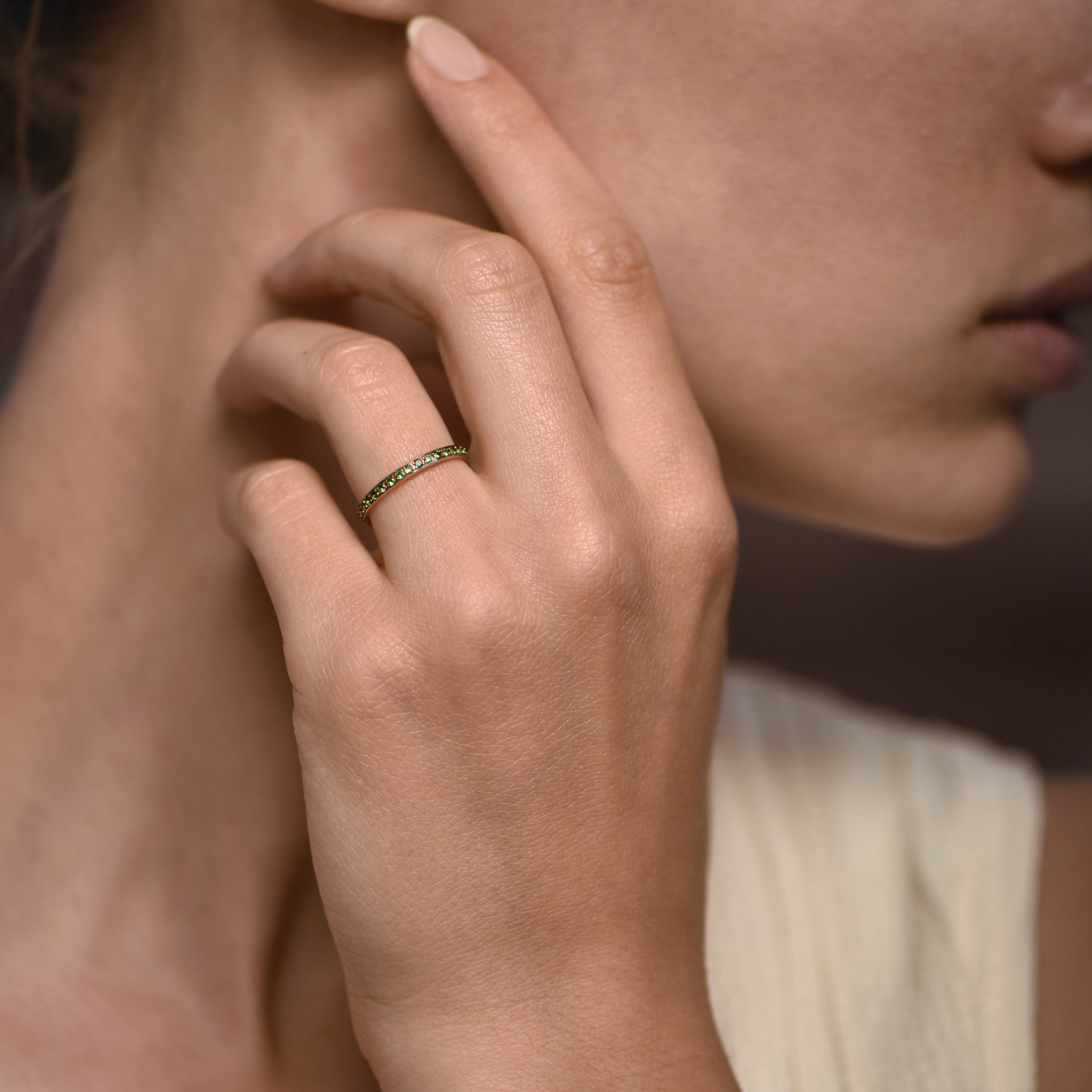 Rainbow Vert Vibrant - or rouge 18k - AGUADEORO
