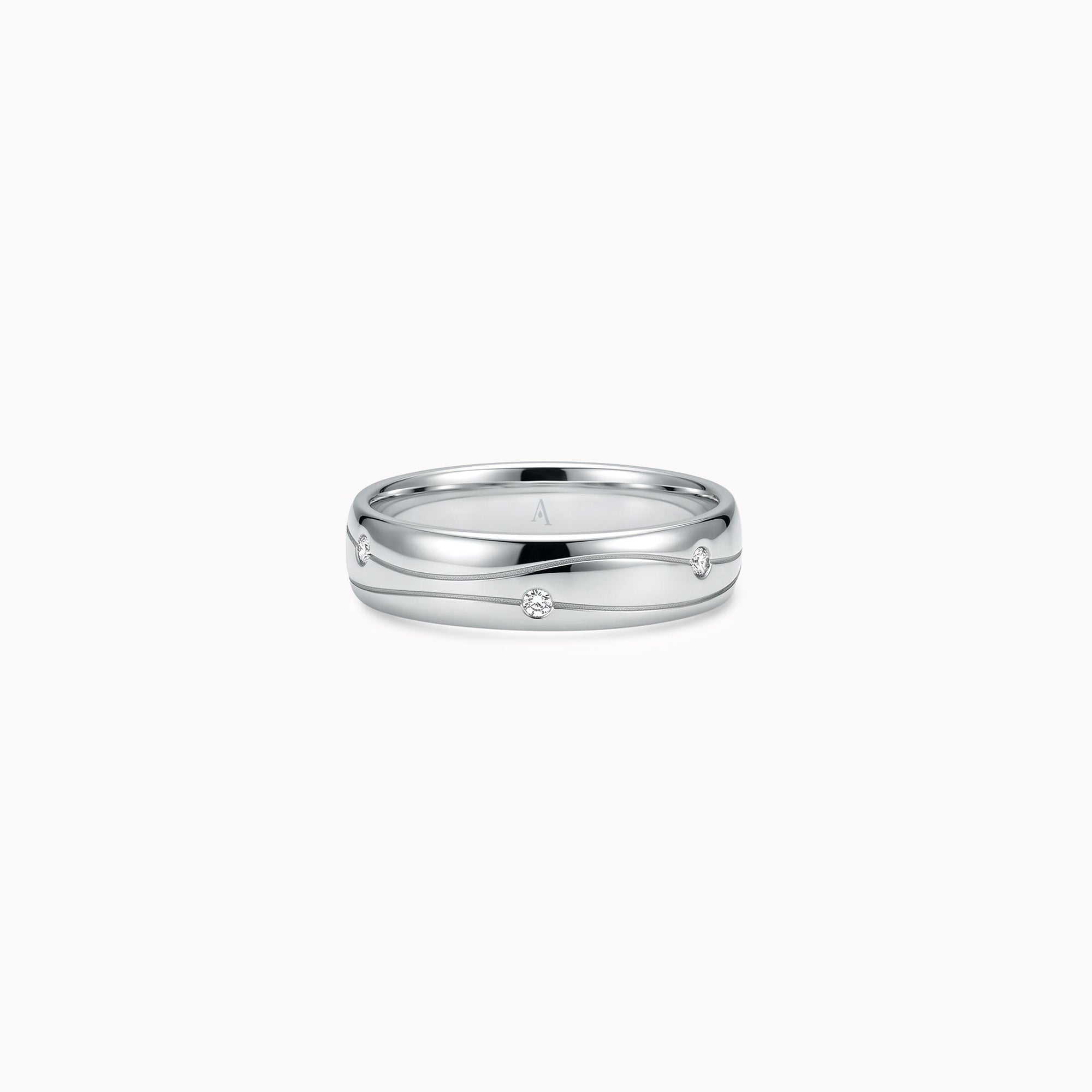 The Fancy Double Waterway - Platinum 950