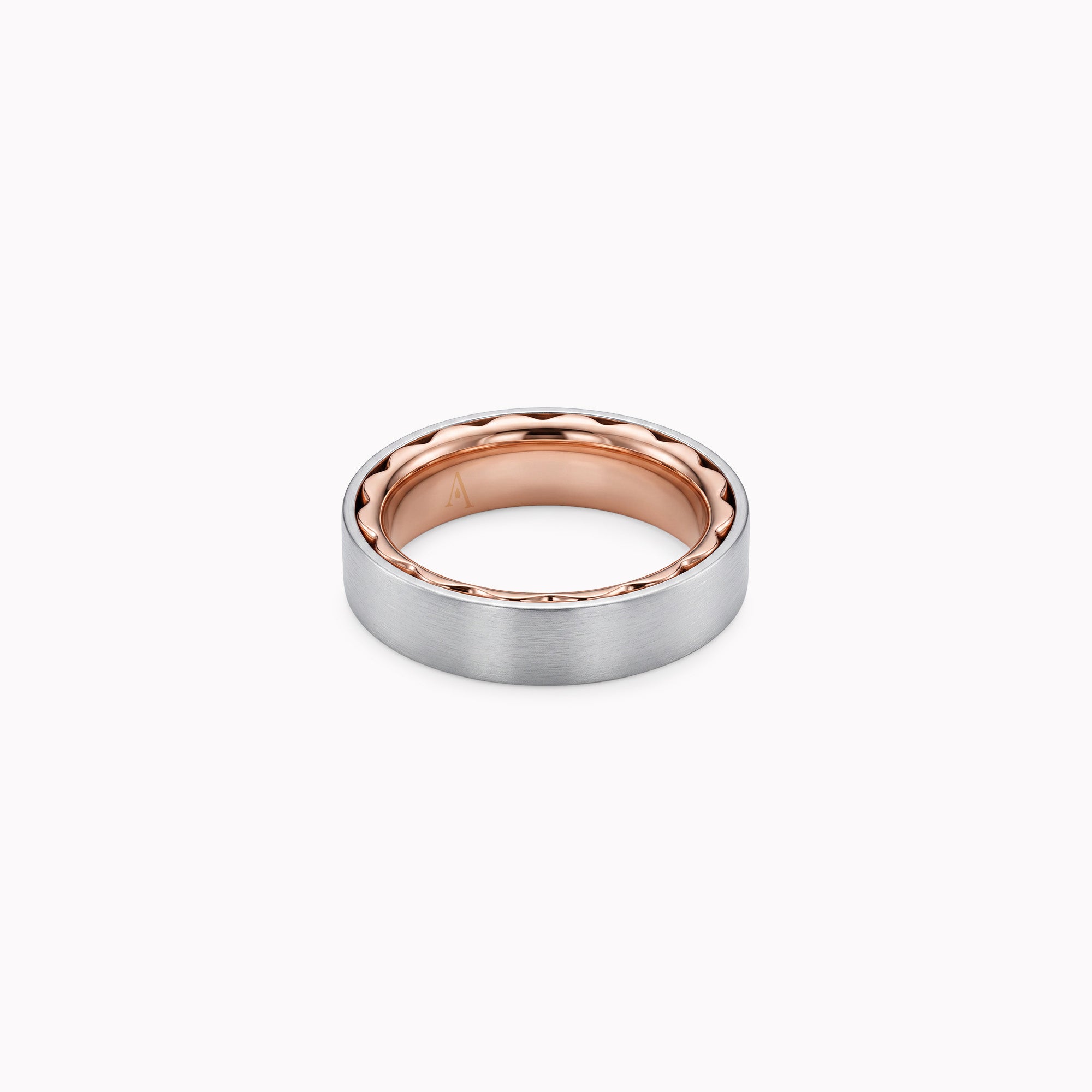 The Hidden Petals - Weissgold und Rotgold 18 K