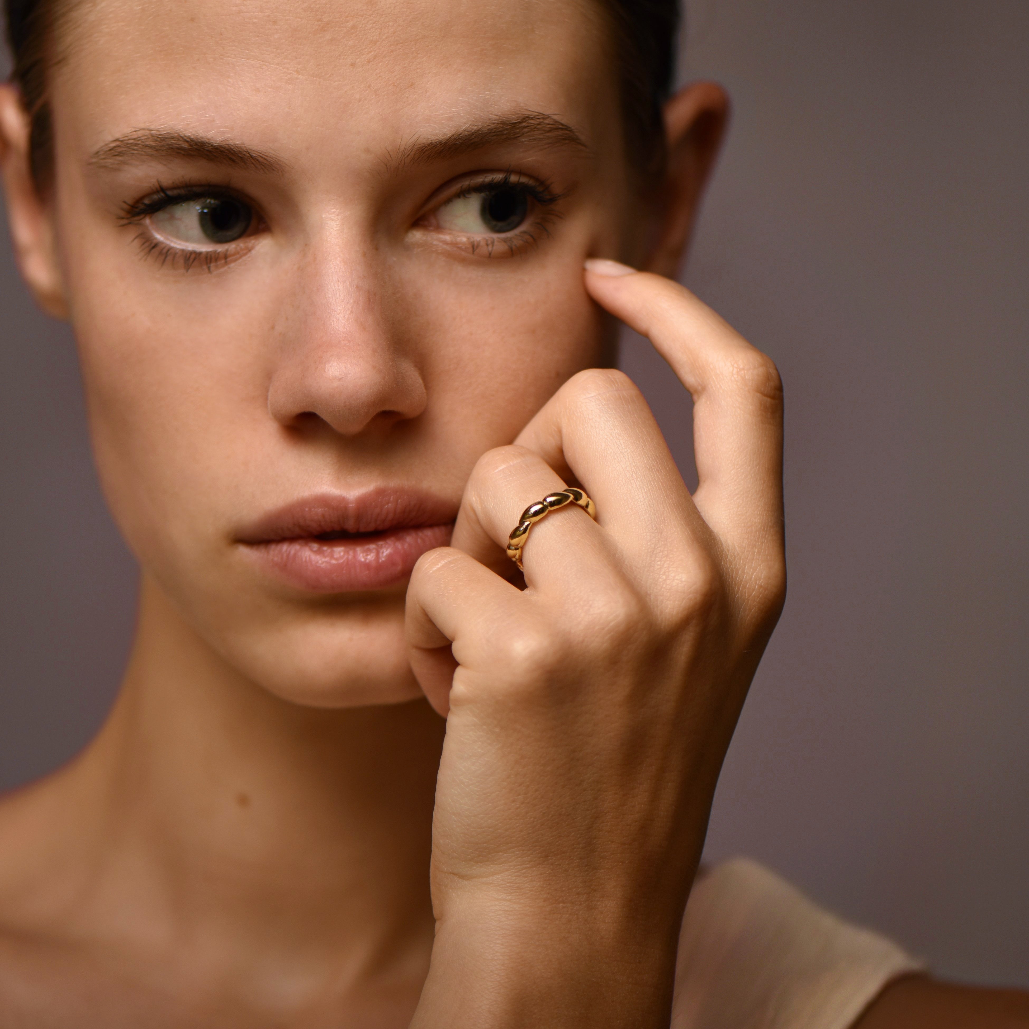 Great Tresa Drops  - or jaune 18k - AGUADEORO