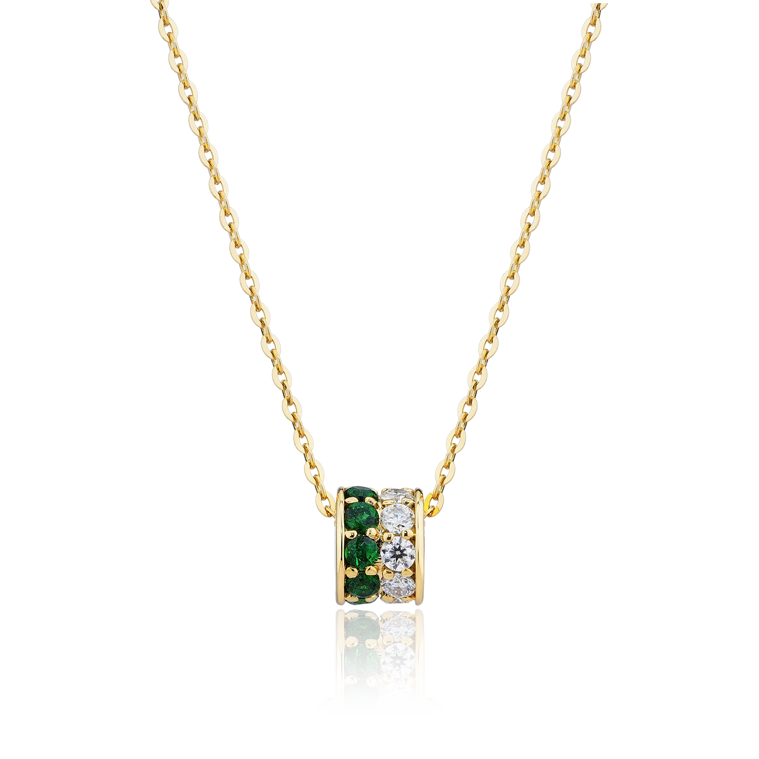 Halskette  Rainbow - Gelbgold18k