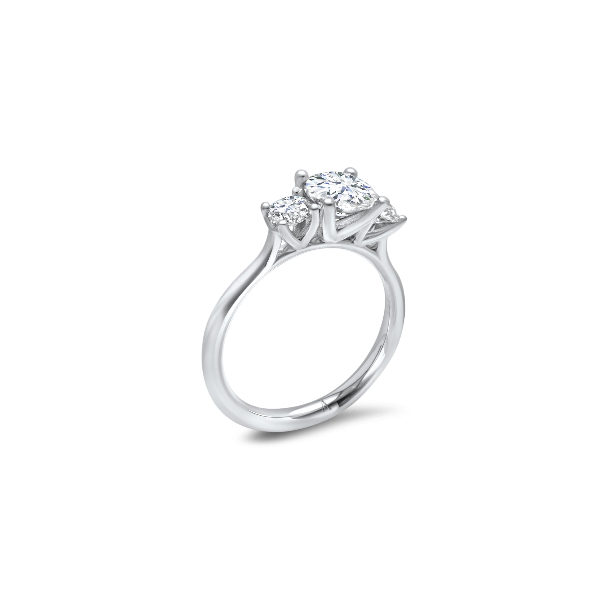 Three Little Birds 1.00 carats - platine 950 - AGUADEORO