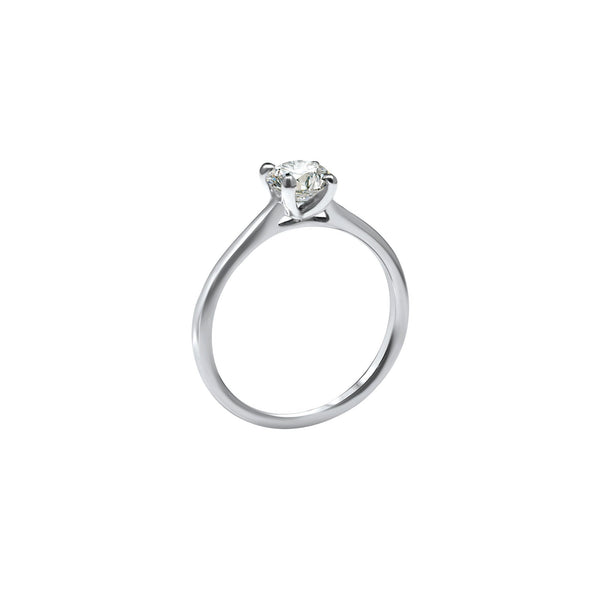 The V-Shape L 0.50 carats - White Gold 18k