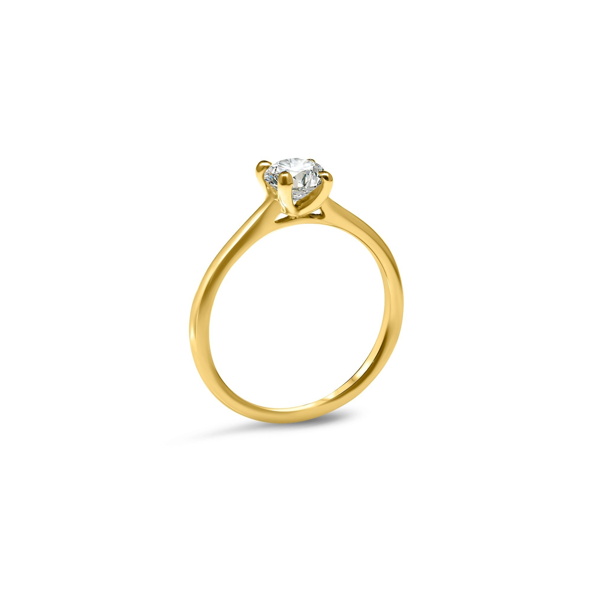 The V-Shape L 0.50 carats - or jaune 18k - AGUADEORO