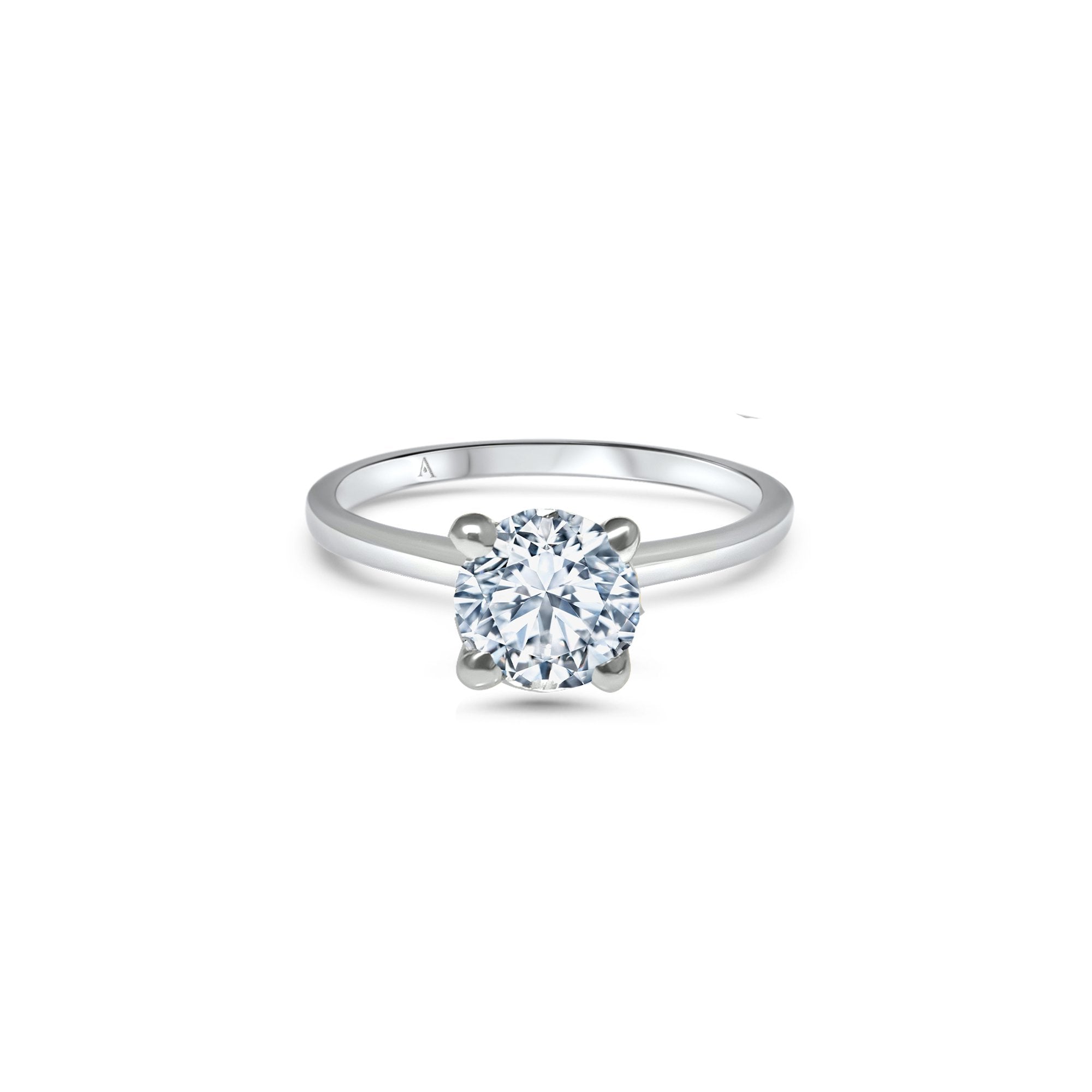 The V-Shape XL 1.00 carats - or blanc 18k - AGUADEORO