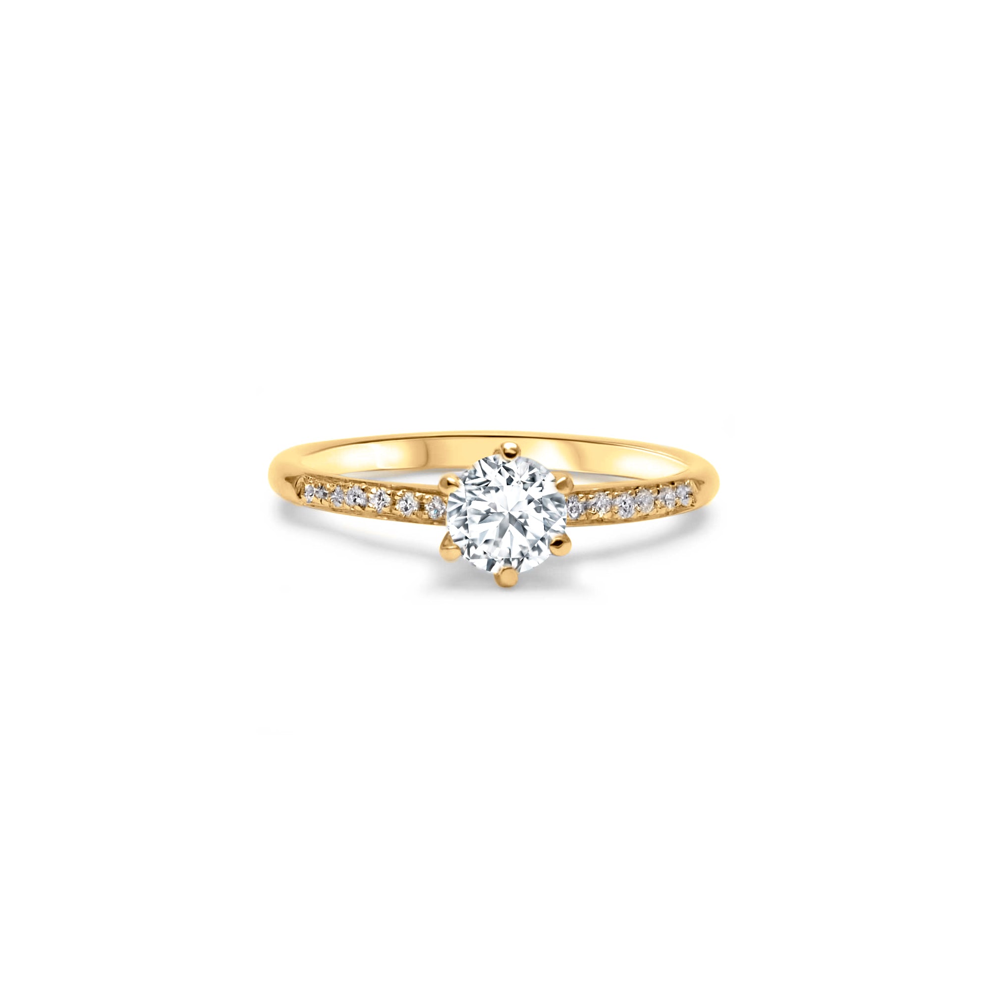 Miss Queen of the queens - 0.50 carat - or jaune 18k - AGUADEORO