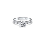 The Graceful One 1.25 carats - platine 950