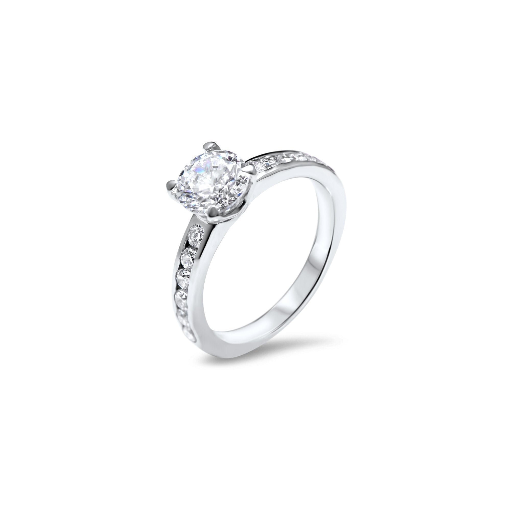 The Graceful One 1.25 carats - platine 950 - AGUADEORO