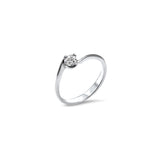 Twist and Shout 0.20 carats - platine 950