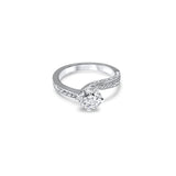 The Great Twist 1.30 carats - or blanc 18k