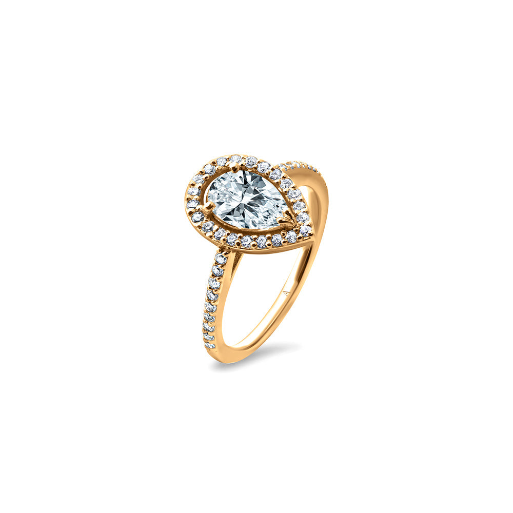 Infinite Tear of Joy - 1.00 carat - or jaune 18k - AGUADEORO