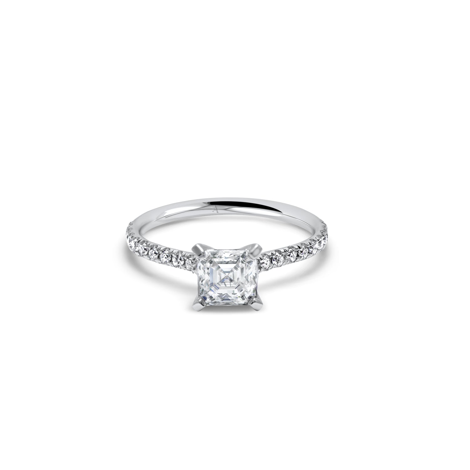 The Fancy Ice Cube 1.00 carats - or blanc 18k - AGUADEORO