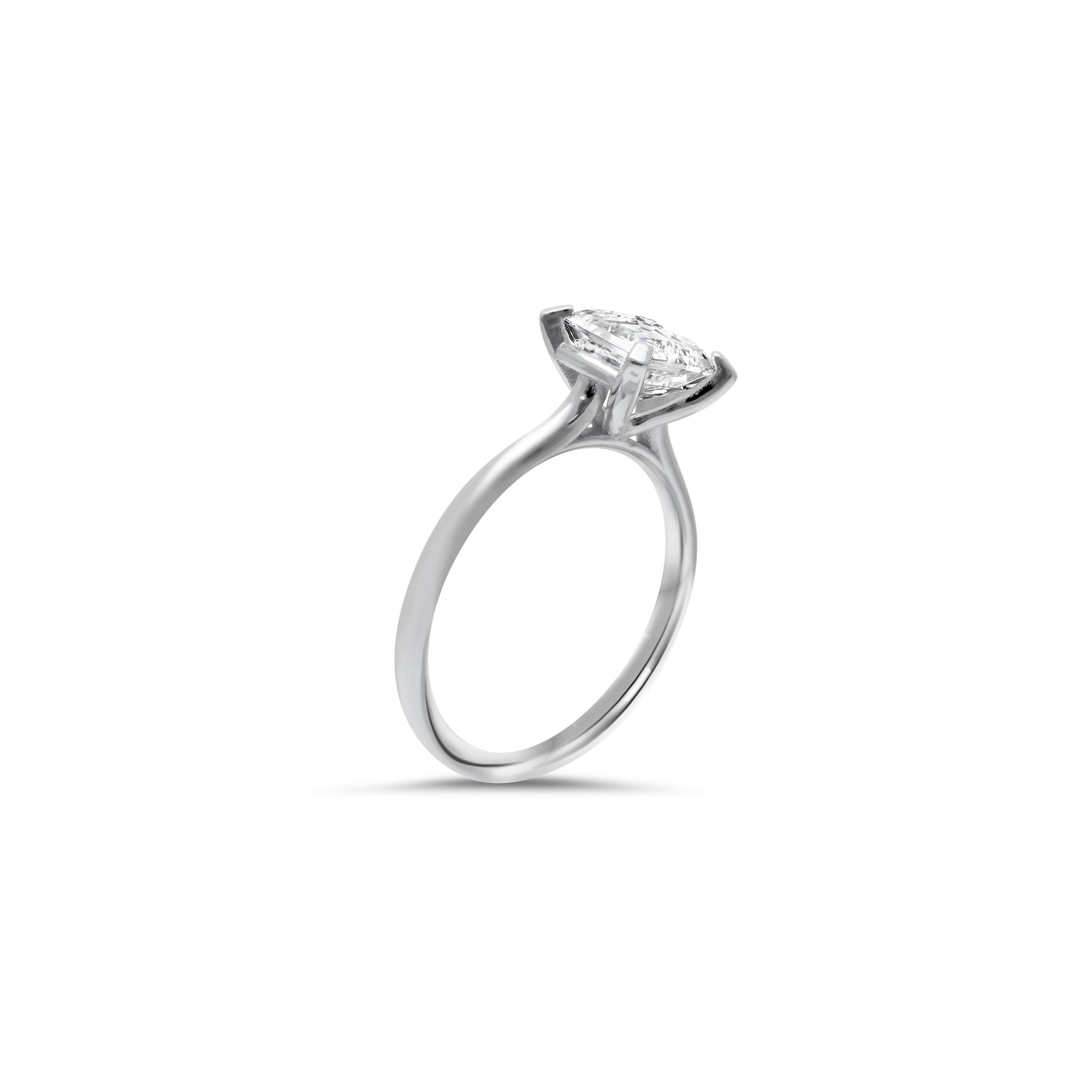 The Ice Cube - 1.55 carat - platine 950 - AGUADEORO