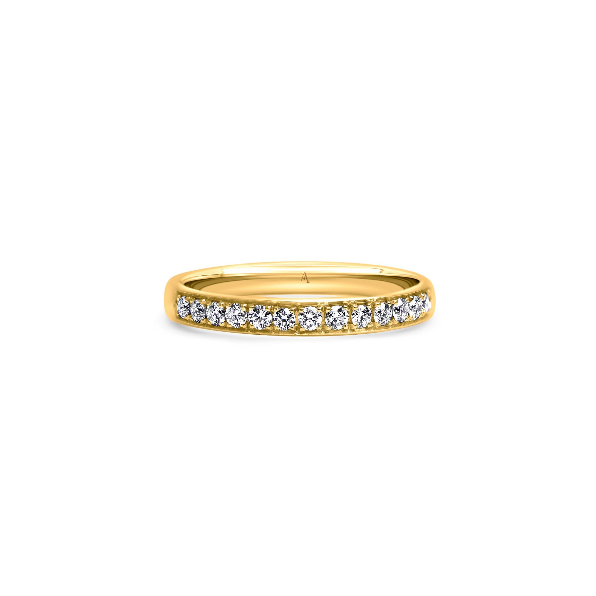 Mémoire Rainbow Classic demi-sertie de diamants