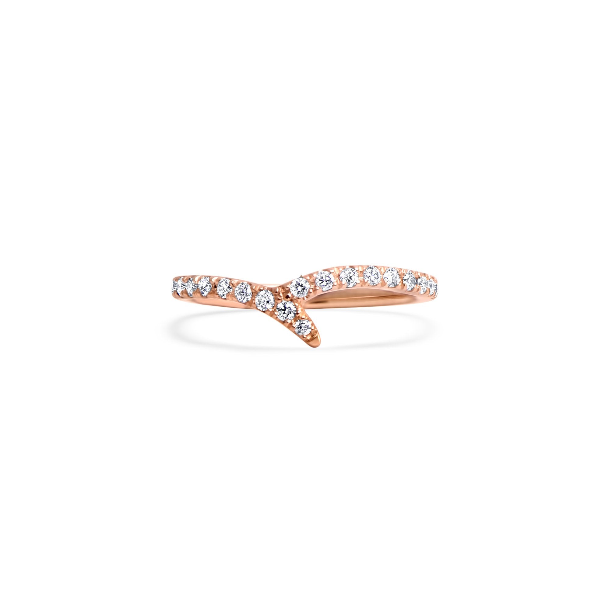 The Infinity Frozen Branch - or rouge 18k - AGUADEORO