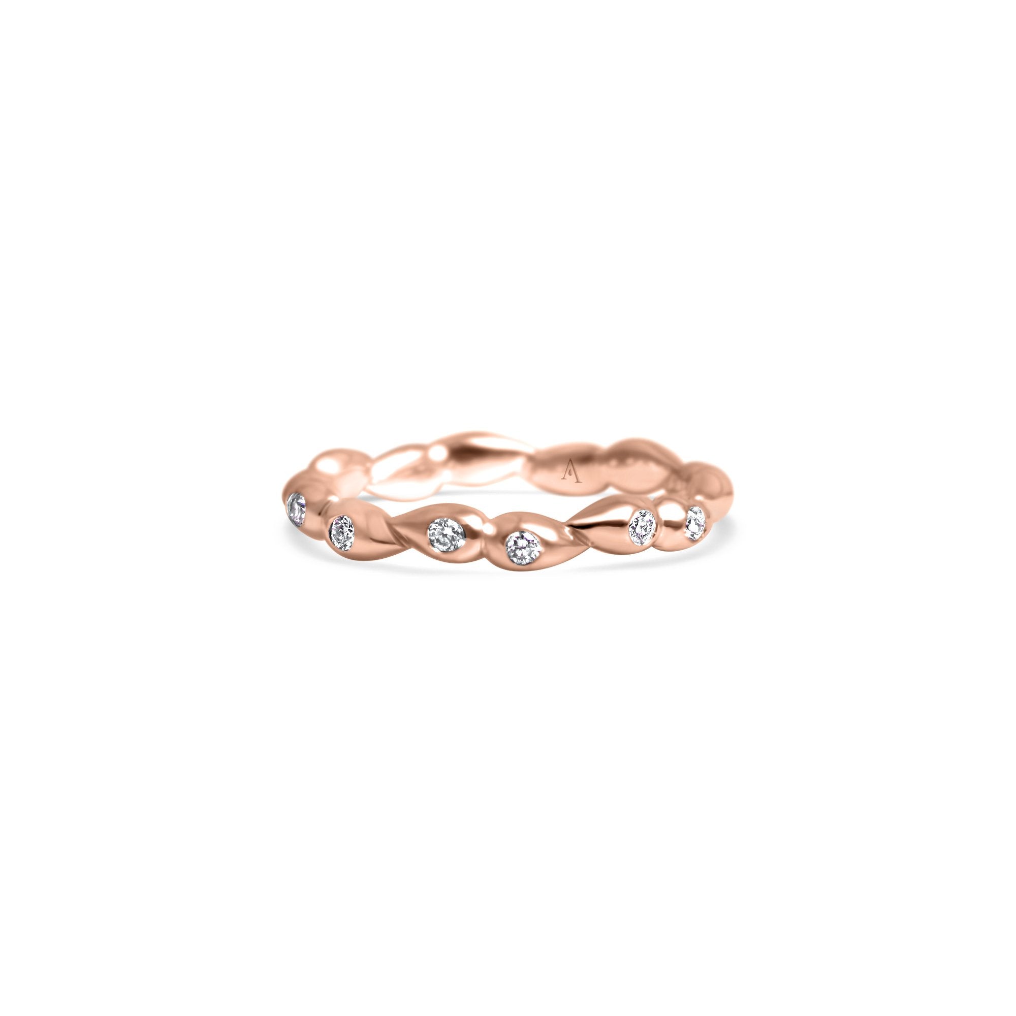 Fancy Tresa Drops - or rouge 18k - AGUADEORO