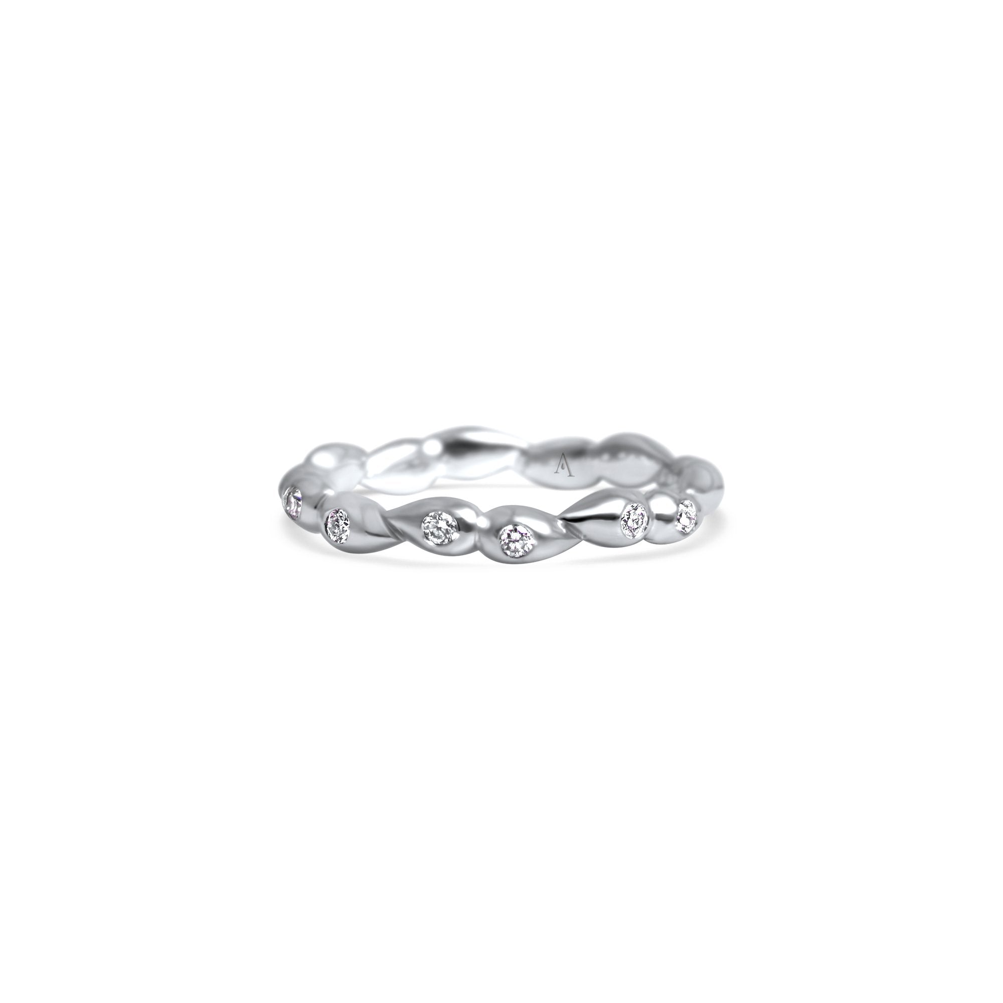 Fancy Tresa Drops - platine 950 - AGUADEORO