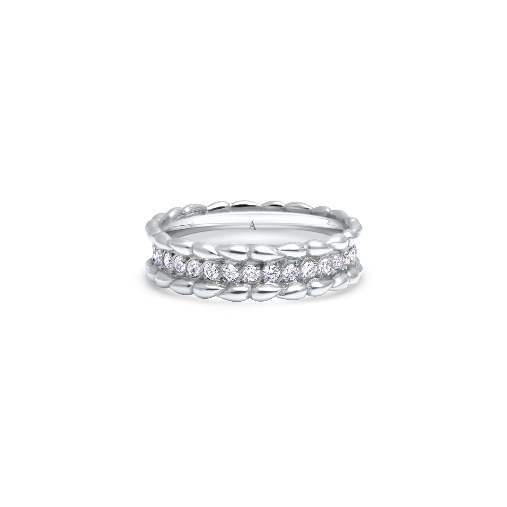The Infinity Drop Crown - platine 950 - AGUADEORO