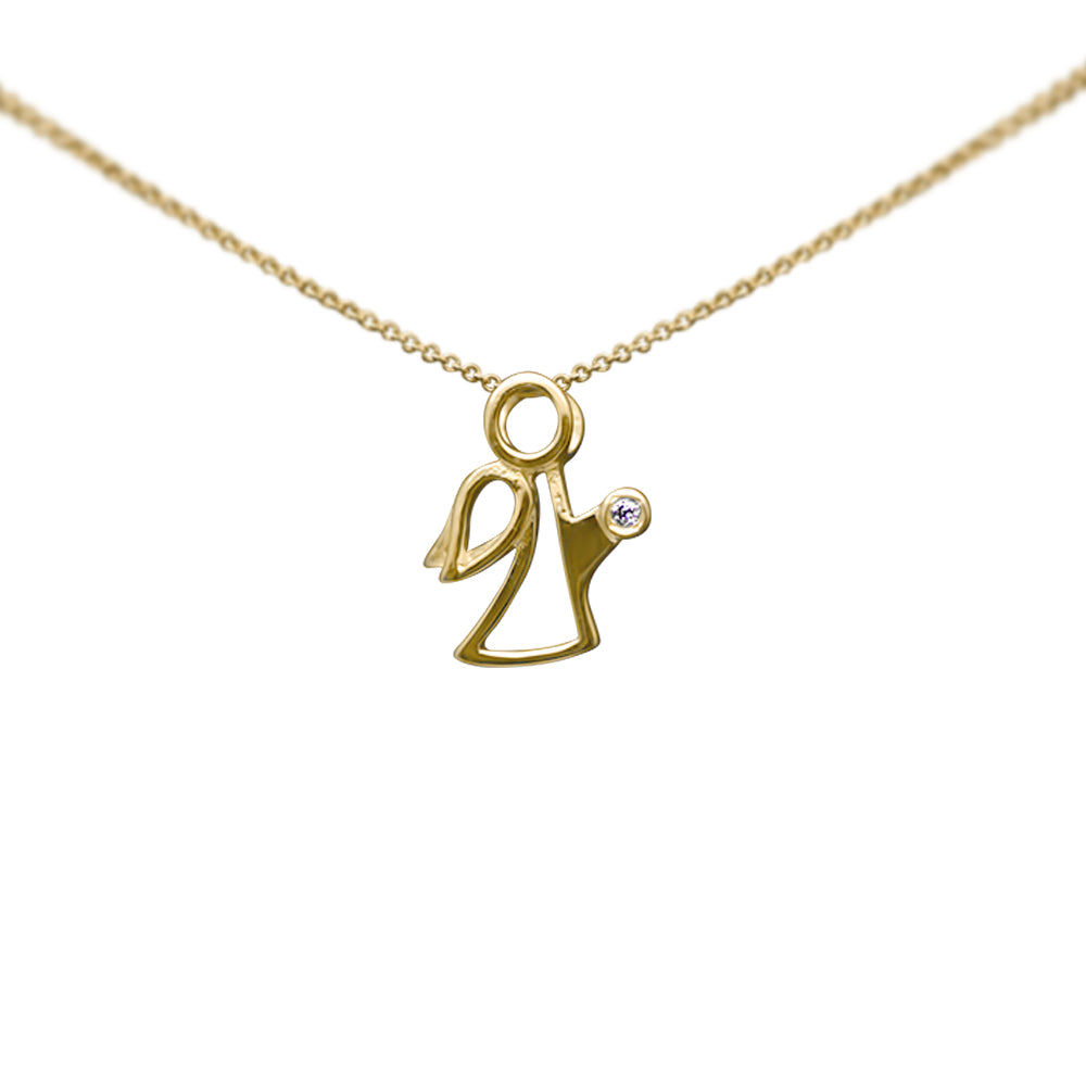 Collier Angel Light - or jaune 18k - AGUADEORO