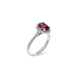 The Red Temple 1.00 carats - White Gold 18k