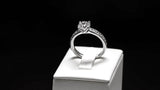 The Graceful One 1.25 carats - or blanc 18k