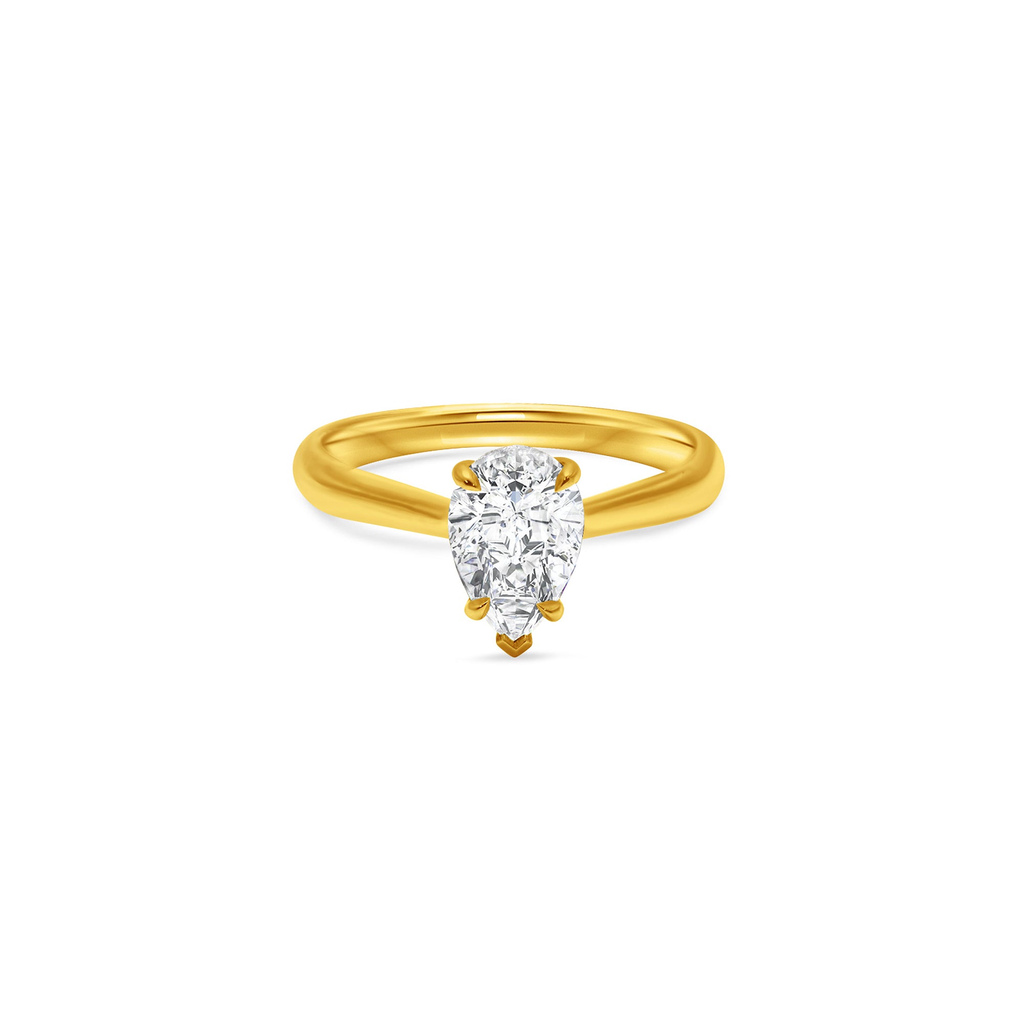 Tear of Joy - 1.00 carat - or jaune 18k - AGUADEORO