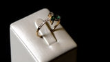 The Fancy Little Bee Emeraude 0.20 carats - or jaune 18k