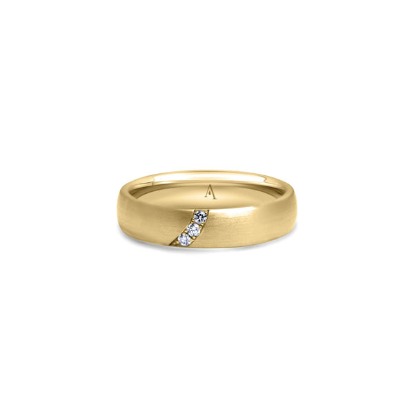 The Magnificient Plume - Yellow Gold 18k