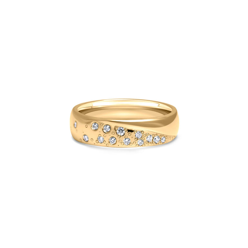 The Fancy Constellation of Shooting Stars - Yellow Gold 18k