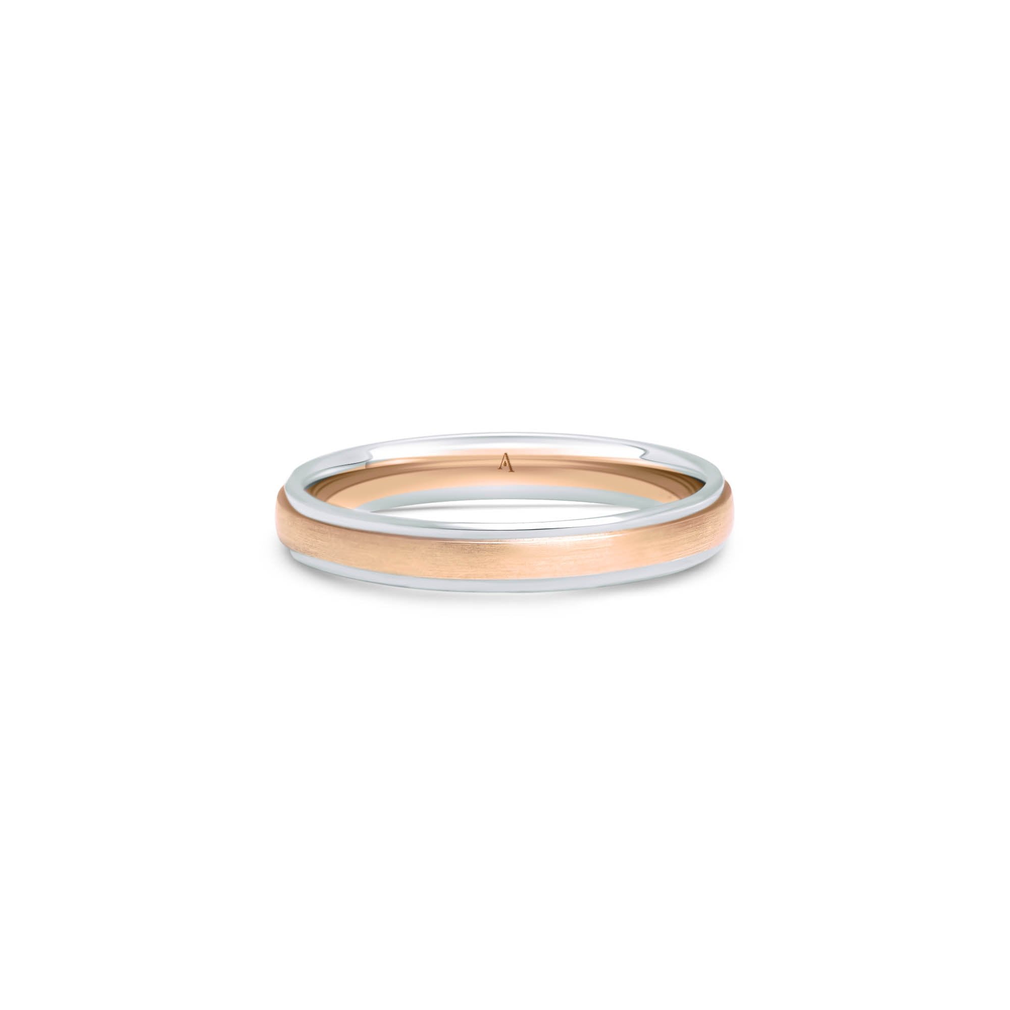 The Up and Down Band - or rouge et or blanc 18k - AGUADEORO