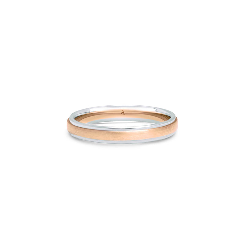 The Up and Down Band - or rouge et or blanc 18k