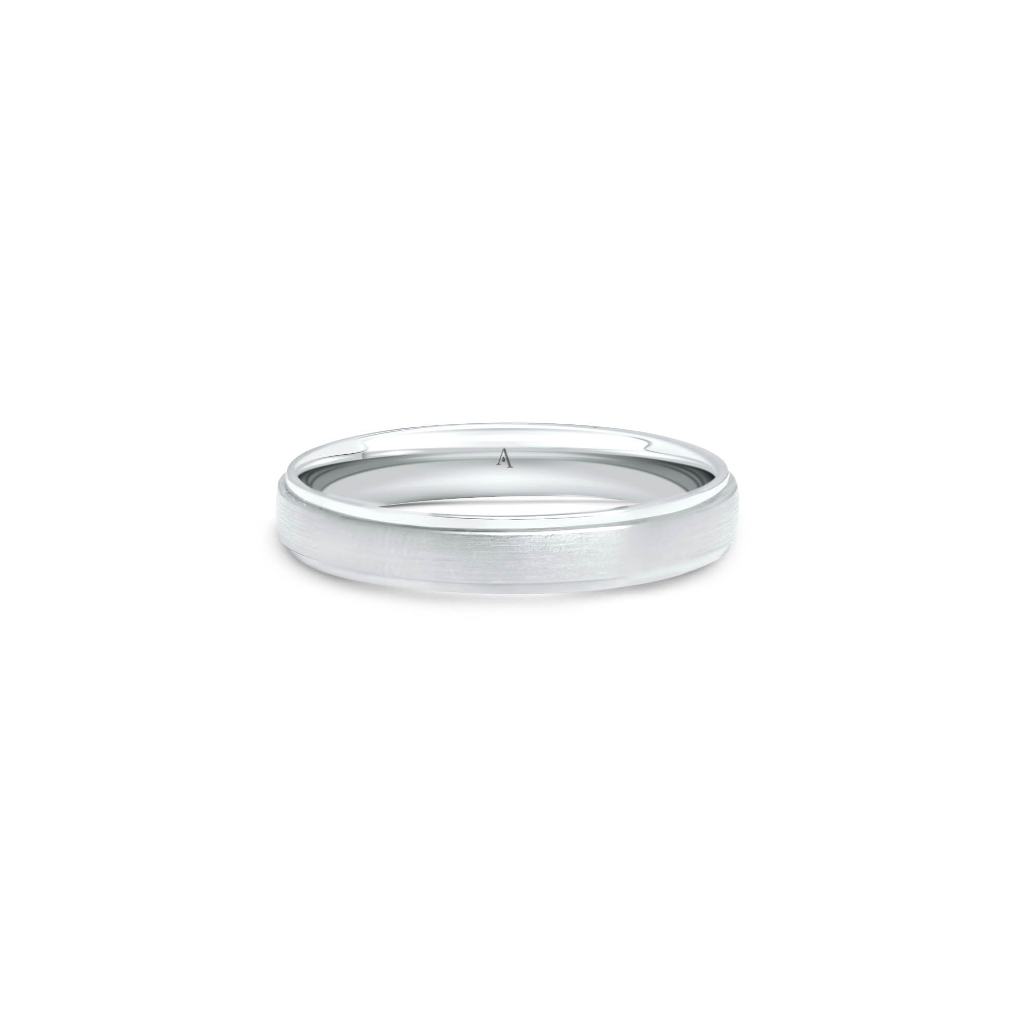 The Large Up and Down Band - platine 950 - AGUADEORO