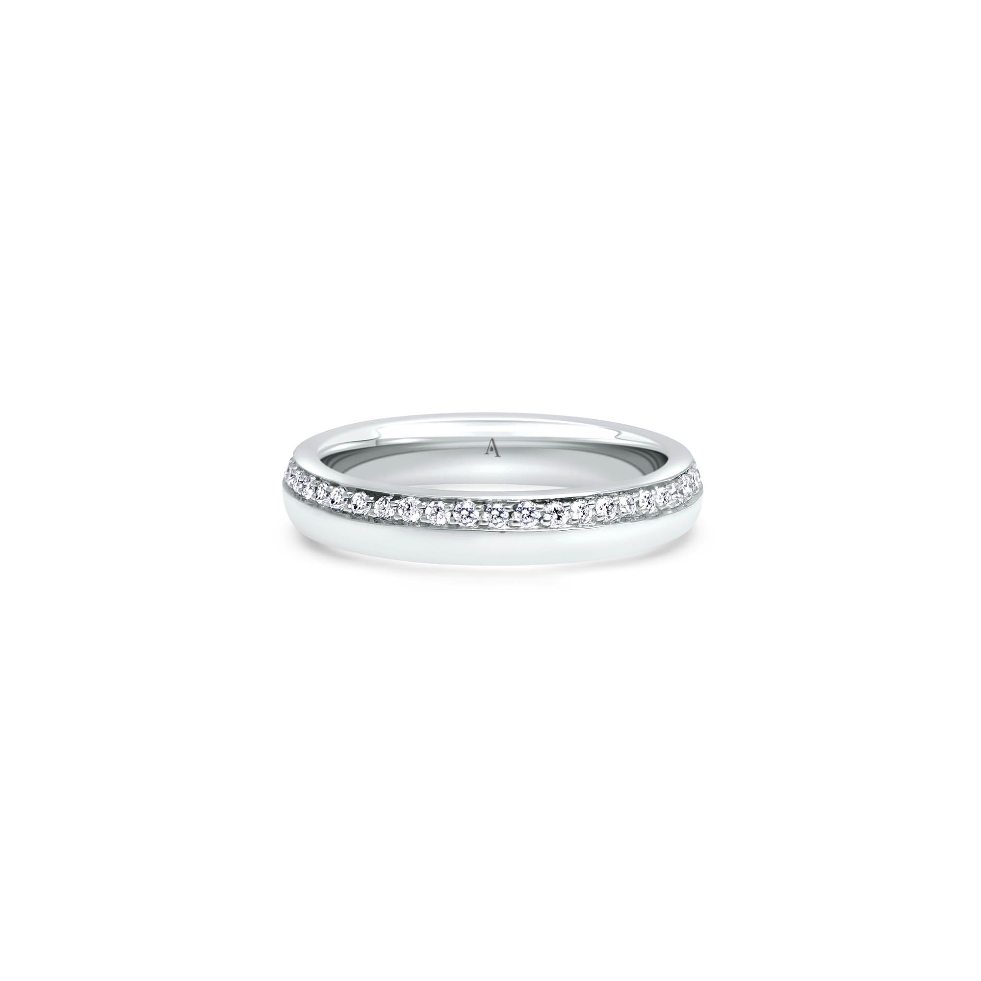 The Infinity Floral Wreath - or blanc 18k - AGUADEORO