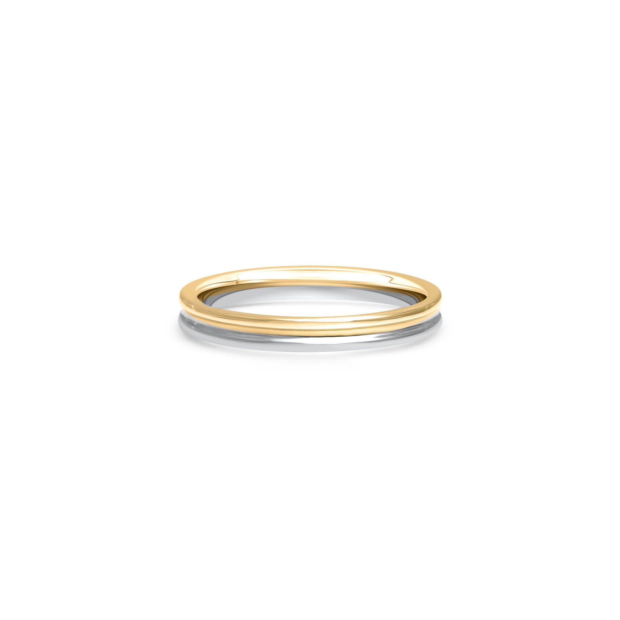 The Union of Two Souls - or blanc et or jaune 18k - AGUADEORO