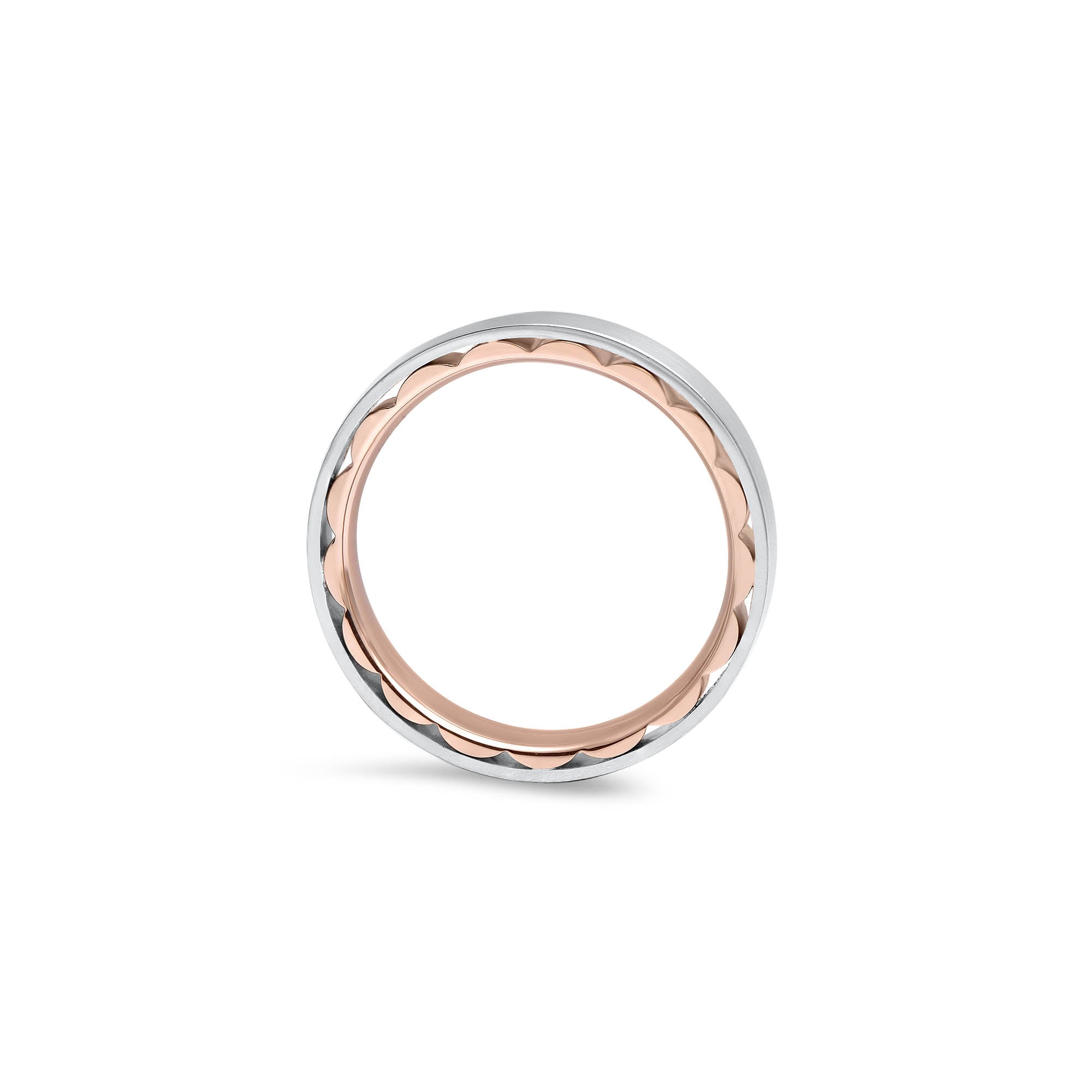 The Hidden Petals - or blanc et or rouge 18k - AGUADEORO