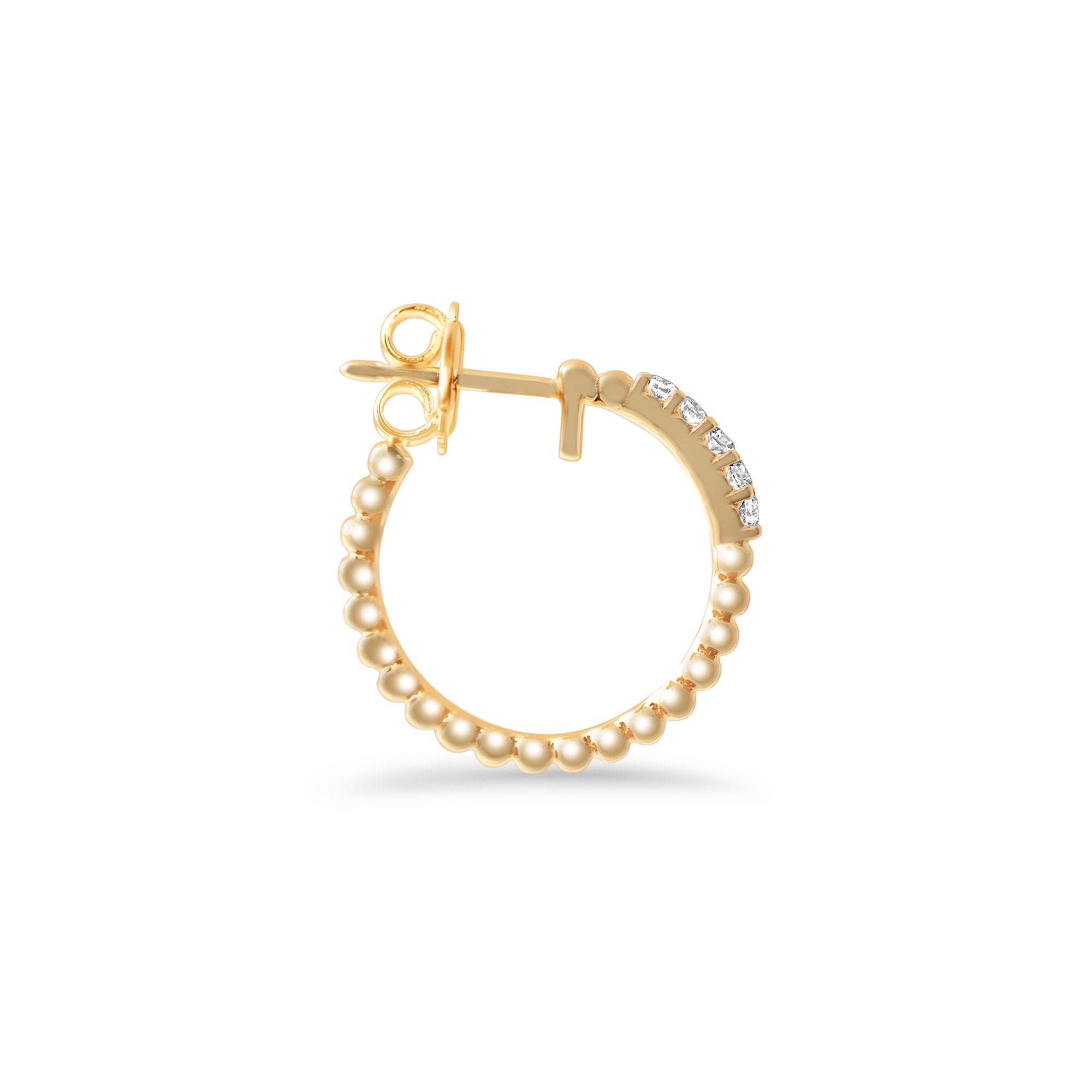 Boucles d'oreilles Angel's Halo - or jaune 18k - AGUADEORO
