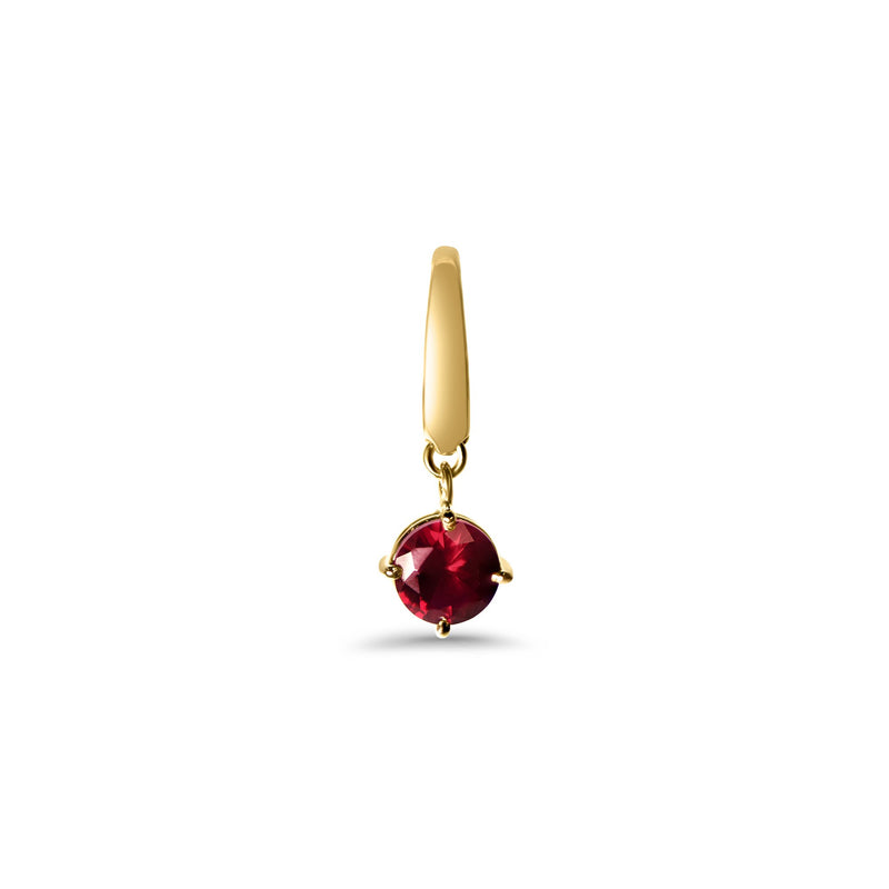 Earrings The Power of Love Ruby - Yellow Gold 18k