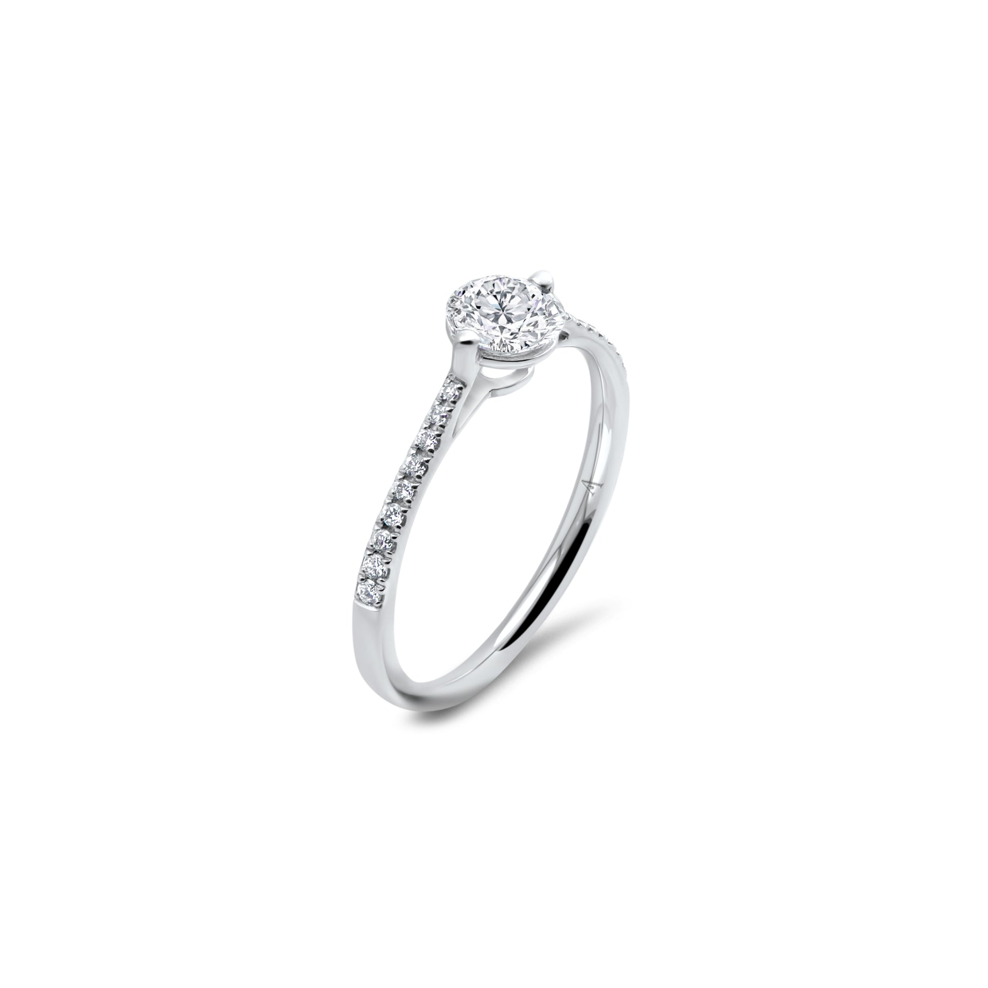 Little Lady Bague Or Avec Petit Diamant PETIT NID Peridot Ring A