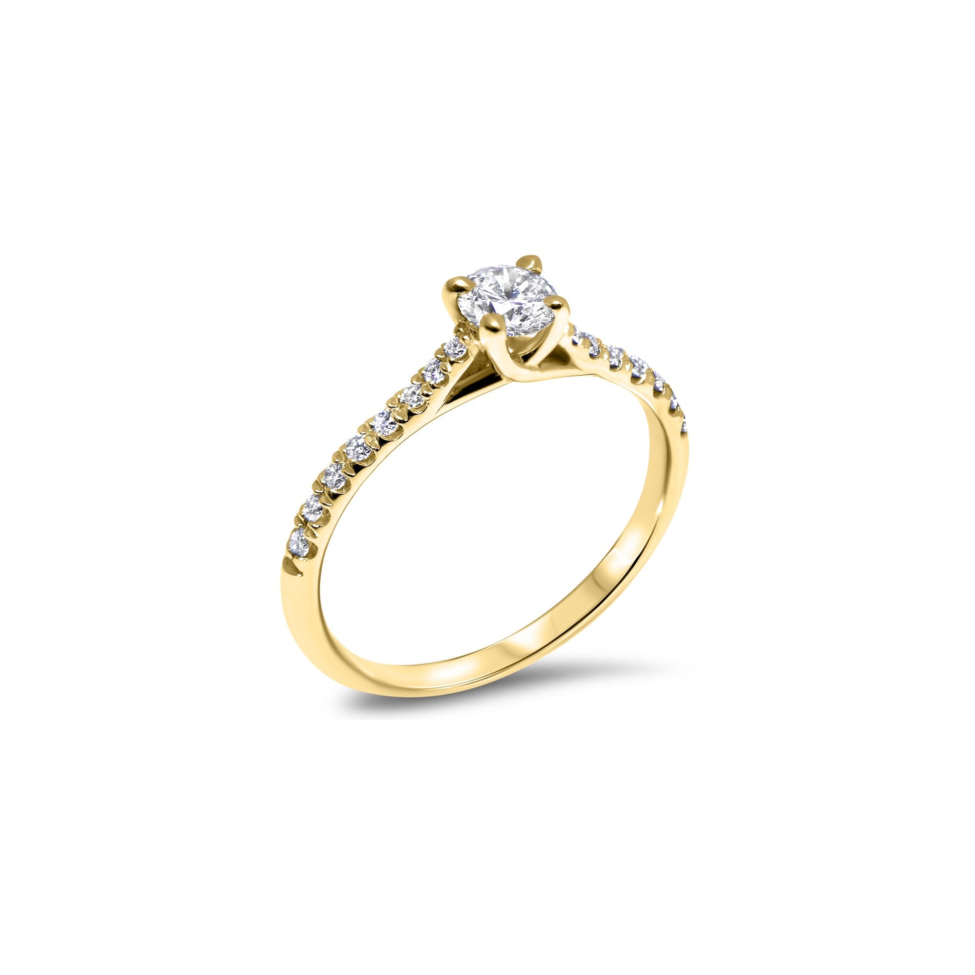 Fancy Little Sweetheart - 0.30 carat - or jaune 18k - AGUADEORO