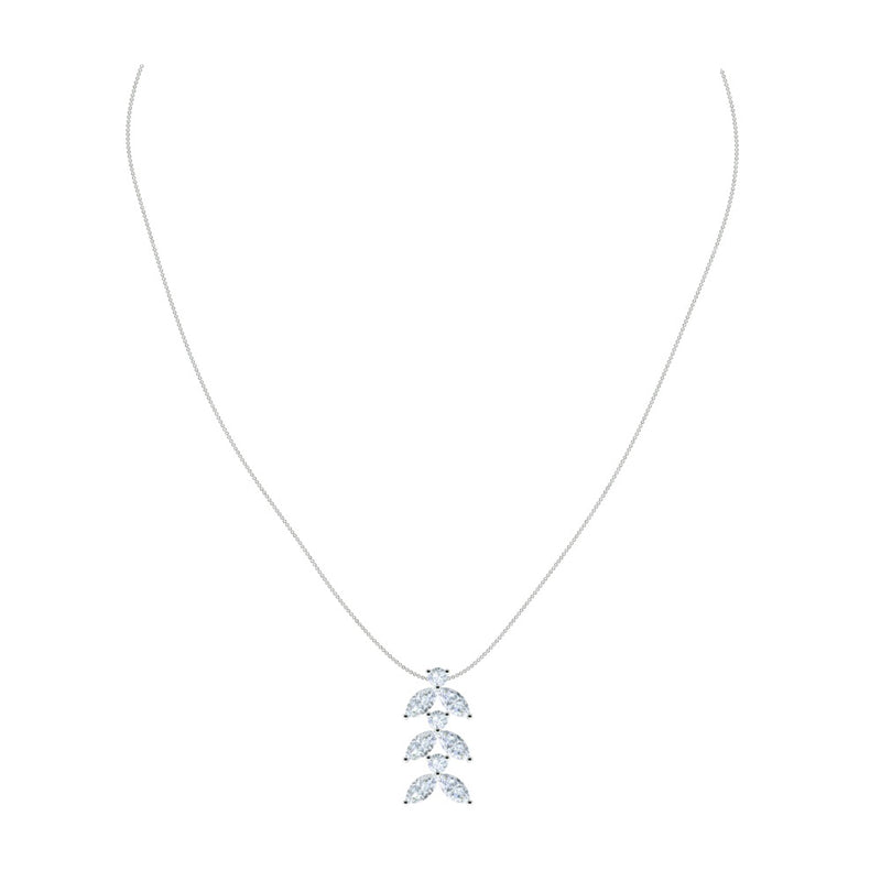 Necklace Little Bee - White Gold 18k