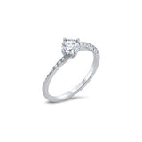 The Twist Lover 0.35 carats - or blanc 18k